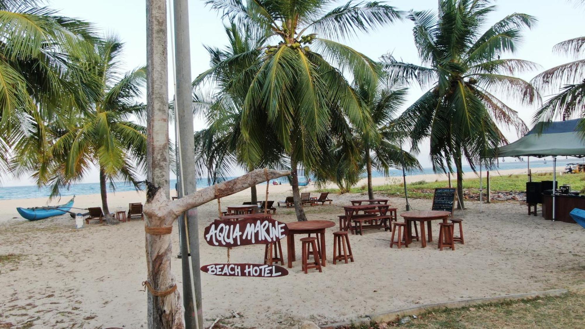 Aqua Marine Beach Hotel Kalkudah  Exteriör bild
